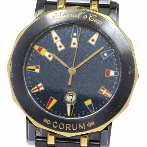 コルム CORUM 99.430.31.V585 アドミラルズカップ ガンブルー クォーツ メンズ _765664