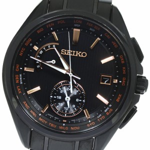 セイコー SEIKO SAGA297/8B63-0AV0 ブライツ ワールドタイム ソーラー電波 メンズ 良品 箱・保証書付き_766350【ev15】