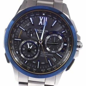 カシオ CASIO OCW-G1000E-1AJF オシアナス 世界2000本限定 ソーラー電波 メンズ 箱・保証書付き_767895【ev15】