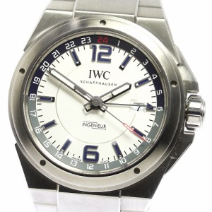 IWC IWC SCHAFFHAUSEN IW324404 インヂュニア デュアルタイム デイト 自動巻き メンズ 保証書付き_764624