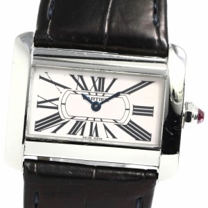 カルティエ CARTIER W6301455 タンクディヴァン ミニ クォーツ レディース _764855【ev20】