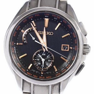 セイコー SEIKO SAGA291/8B63-0AV0 ブライツ フライトエキスパート デュアルタイム ソーラー電波 メンズ _767667【ev15】