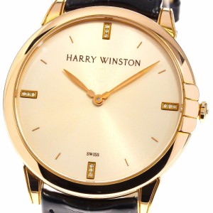 【HARRY WINSTON】ハリーウィンストン ミッドナイト K18RG ダイヤベゼル MIDAHM29RR001 自動巻き レディース_732444
