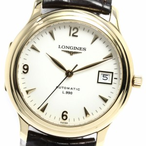 ベルト訳あり ロンジン LONGINES L2.630.6 ツインバレル K18YG Cal.L.990.6 390本限定 自動巻き メンズ 保証書付き_765470　【ev10】