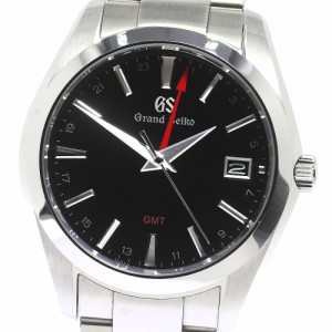 セイコー SEIKO SBGN013/9F86-0AF0 グランドセイコー ヘリテージコレクション GMT デイト クォーツ メンズ 良品 _770441【ev10】