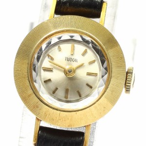 訳あり チュードル TUDOR 1853 K18YG カットガラス cal.2411 手巻き レディース _762789