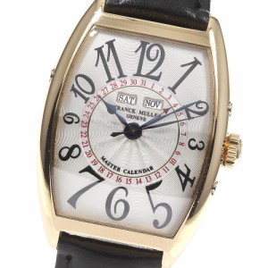 フランクミュラー FRANCK MULLER 2852MC トノーカーべックス マスターカレンダー K18YG トリプルカレンダー 自動巻き メンズ _765073