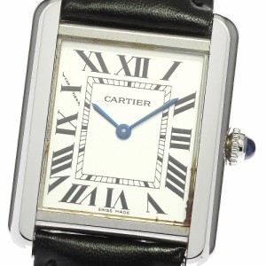 カルティエ CARTIER タンクソロSM クォーツ レディース _769868【ev10】