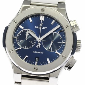 ウブロ HUBLOT 520.NX.7170.NX クラシックフュージョン クロノグラフ 自動巻き メンズ 良品 保証書付き_771216