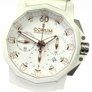 コルム CORUM 753.802.02/F379 AA21 アドミラルズカップ チャレンジャー44 クロノグラフ 自動巻き メンズ 箱・保証書付き_771547