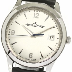 ベルト訳あり ジャガー・ルクルト JAEGER-LECOULTRE 176.8.40.S マスター コントロール デイト 自動巻き メンズ 箱・保証書付き_770906