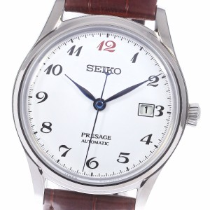 セイコー SEIKO SARA017/6L35-00B0 プレザージュ サロン限定モデル 琺瑯ダイアル 自動巻き メンズ 極美品 箱付き_773045