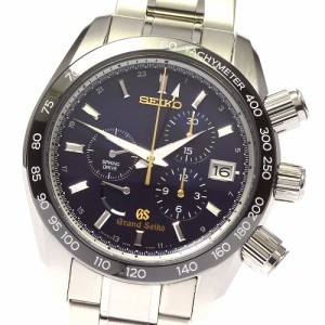 セイコー SEIKO SBGC013/9R96-0AA0 グランドセイコー クロノグラフ GMT スプリングドライブ メンズ 美品 箱付き_775935