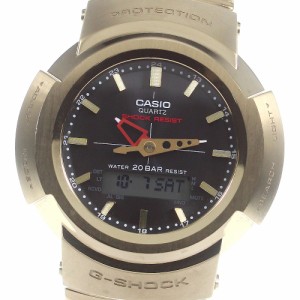 カシオ CASIO AWM-500GD-9AJF Gショック ソーラー メンズ 良品 箱・保証書付き_778133【ev15】