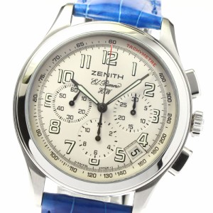 ゼニス ZENITH 01.0500.420 クラス エルプリメロ クロノグラフ cal.420 手巻き メンズ 美品 _778338【ev10】