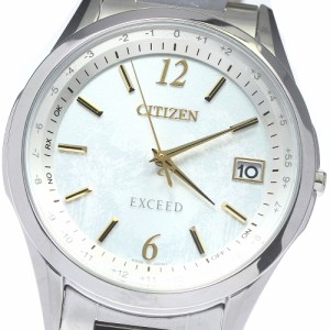 シチズン CITIZEN CB1110-70A/H149-A1C5D01 エクシード 特定店限定モデル 300本 デイト ソーラー電波 メンズ 良品 _776954【ev10】