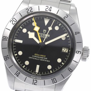 チュードル TUDOR 79470 ブラックベイ プロ GMT デイト 自動巻き メンズ 箱・保証書付き_773656