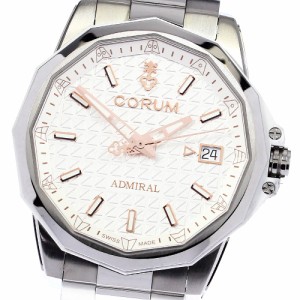 コルム CORUM 082.202.04/V800 AA25 アドミラル 38 デイト 自動巻き メンズ 極美品 箱・保証書付き_780568