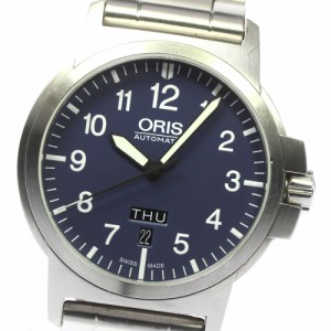 オリス ORIS 7641 アドバンスド デイデイト 自動巻き メンズ 保証書付き_775740【ev15】