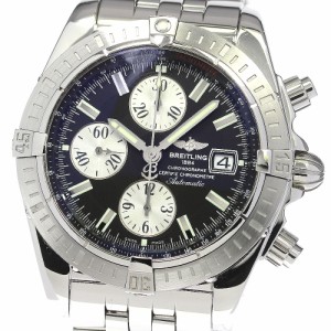 ブライトリング BREITLING A13356 クロノマット エボリューション クロノグラフ 自動巻き メンズ 良品 _780768【ev10】