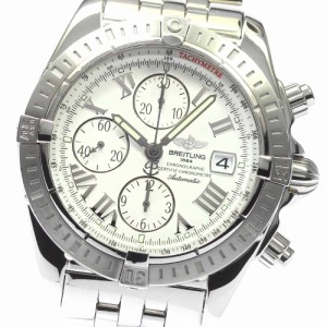 ブライトリング BREITLING A13356 クロノマット エボリューション クロノグラフ 自動巻き メンズ 良品 _779485【ev10】