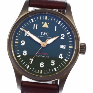 IWC SCHAFFHAUSEN IW326802 スピットファイア デイト 自動巻き メンズ 良品 箱・保証書付き_781560