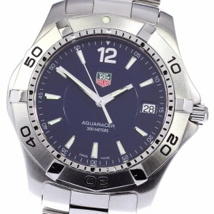 タグホイヤー TAG HEUER WAF1113 アクアレーサー デイト クォーツ メンズ 美品 _781521