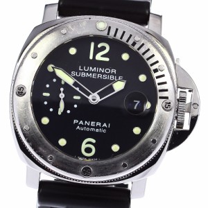 ベルト訳あり パネライ PANERAI PAM00024 ルミノール サブマーシブル スモールセコンド 自動巻き メンズ _780855