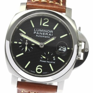 パネライ PANERAI PAM00241 ルミノール パワーリザーブ 自動巻き メンズ 良品 箱付き_783513