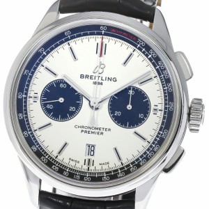 ブライトリング BREITLING AB0118 プレミエ B01 クロノグラフ 自動巻き メンズ 内箱・保証書付き_783398