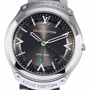 ルイ・ヴィトン LOUIS VUITTON Q6D30 フィフティーファイブ GMT デイト 自動巻き メンズ 保証書付き_779101