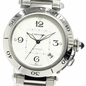 カルティエ CARTIER W31031H3 パシャ38ｍｍ デイト 自動巻き メンズ 良品 _782648【ev10】