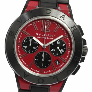 ブルガリ BVLGARI DG42SMCCH ディアゴノ マグネシウム クロノグラフ 自動巻き メンズ 箱付き_784704