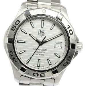 タグホイヤー TAG HEUER WAP2011 アクアレーサー キャリバー5 デイト 自動巻き メンズ _762760【ev10】