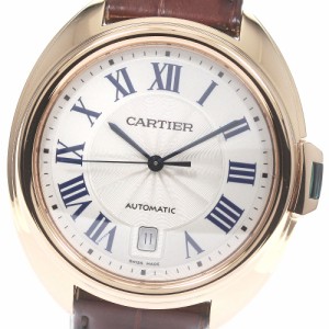 カルティエ CARTIER WGCL0004 クレドゥカルティエ K18PG デイト 自動巻き メンズ 良品 箱・保証書付き_780760