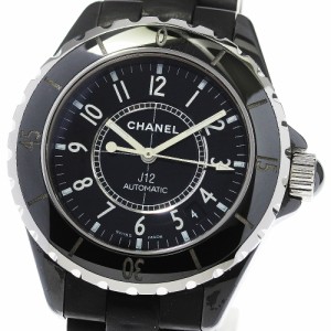 シャネル CHANEL H0684 J12 デイト 自動巻き メンズ 良品 _781329