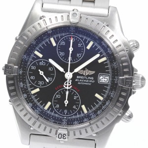 ブライトリング BREITLING A13350 ブラックバード クロノグラフ デイト 自動巻き メンズ _784963