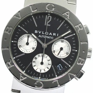 ブルガリ BVLGARI BB38SSCH ブルガリブルガリ クロノグラフ 自動巻き メンズ _767113【ev10】