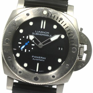 パネライ PANERAI PAM01305 ルミノール1950 サブマーシブル 3デイズ チタニオ 自動巻き メンズ 保証書付き_790199