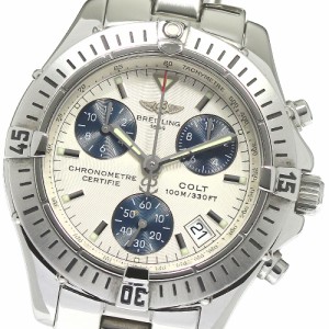 ブライトリング BREITLING A73350 コルト クロノメーター デイト クォーツ メンズ 良品 _785099