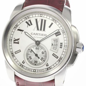 カルティエ CARTIER W7100013 カリブルドゥカルティエ ダイバー スモールセコンド 自動巻き メンズ 保証書付き_785820