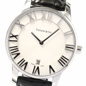 ティファニー TIFFANY&Co. Z1800.11.10A21A52A アトラスドーム デイト クォーツ メンズ 良品 _791303