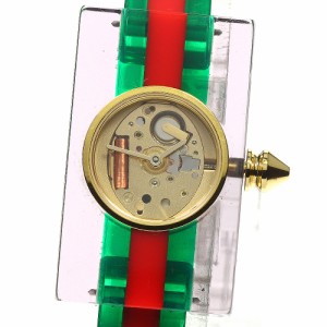 グッチ GUCCI 143.5/YA143506 ヴィンテージ ウェブミディアム クォーツ レディース 箱・保証書付き_793407