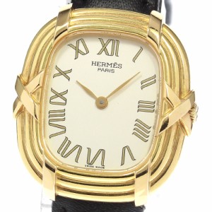 エルメス HERMES フォーブル K18YG クォーツ レディース _792651