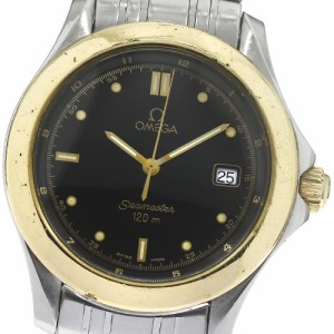 オメガ OMEGA 2411.50 シーマスター120 デイト クォーツ メンズ _785557