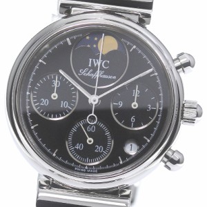 IWC SCHAFFHAUSEN IW373605 リトルダヴィンチ クロノグラフ ムーンフェイズ クォーツ レディース 保証書付き_790890