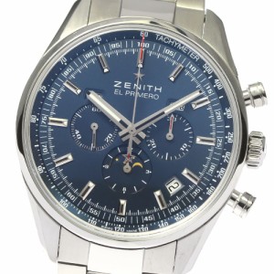 ゼニス ZENITH 03.2097.410 エルプリメロ シャルルベルモ 世界限定1975本 自動巻き メンズ 良品 箱・保証書付き_791302