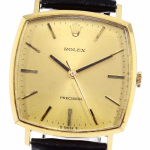 ロレックス ROLEX ref.3404 プレシジョン K18YG cal.1225 手巻き メンズ _792255