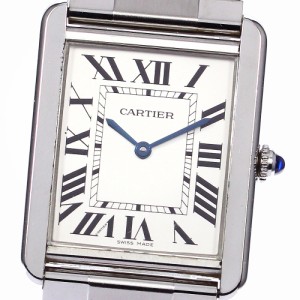 カルティエ CARTIER W5200014 タンクソロ LM クォーツ メンズ _794529