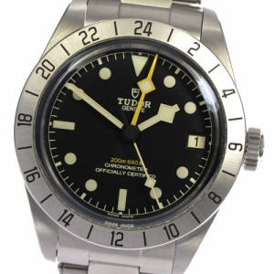 チュードル TUDOR 79470 ブラックベイ プロ GMT デイト 自動巻き メンズ 極美品 箱・保証書付き_795027